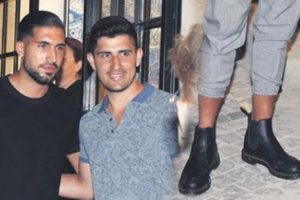 Emre Can yaz ortasında bot giydi!