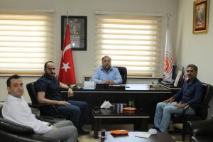 Bursa Gemlik Kent Konseyi adayı Ş&uuml;kr&uuml; Deviren'den borsa ziyareti
