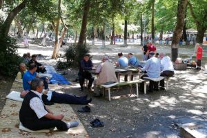 Bursa'da huzurevi sakinleri deniz ve doğayla buluştu