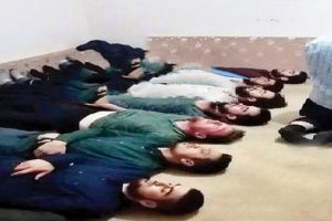 Toplu cin &ccedil;ıkarma seansı yapmışlar!