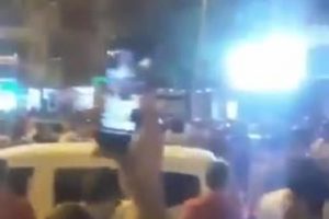 Taciz iddiası vatandaşı sokağa d&ouml;kt&uuml;