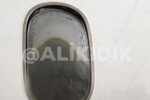 THY'nin r&uuml;ya u&ccedil;ağının camı eridi