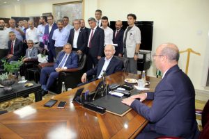 Kemal Kılı&ccedil;daroğlu, Kırşehir'de CHP'li belediyeleri ziyaret etti