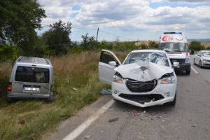 Tekirdağ'da trafik kazası: 9 yaralı