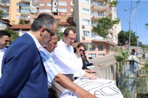 Bursa Emir Sultan'da otopark &ccedil;alışmaları hızlandı