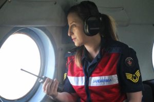 Bursa'da jandarmadan trafiğe havadan ve karadan denetim