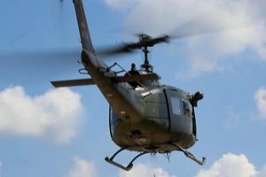 Almanya'da orduya ait askeri helikopter d&uuml;şt&uuml;
