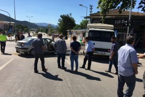 Bursa plakalı otomobil kaza yaptı: 3 yaralı
