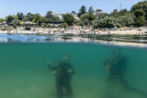 'Sanayi kenti' su altı d&uuml;nyasıyla b&uuml;y&uuml;l&uuml;yor