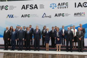 AIFC mahkemesi ve Uluslararası Tahkim Merkezi a&ccedil;ıldı