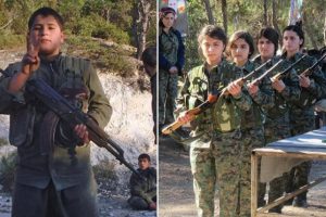 YPG/PKK, &ccedil;ocukları savaştırdığını da kabul etti