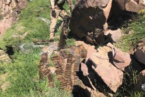 PKK'nın silah ve m&uuml;himmatı ele ge&ccedil;irildi