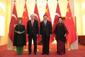Erdoğan ve Xi aile fotoğrafında