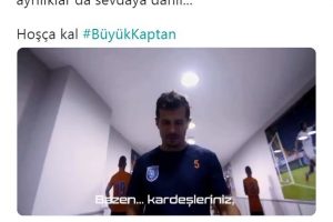 Medipol Başakşehir'den Emre Bel&ouml;zoğlu'na veda klibi