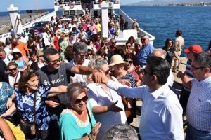 Dikili ile Midilli arasında seferler başladı