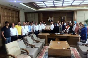 AK Parti Bursa Yenişehir'den başkanlara ziyaret