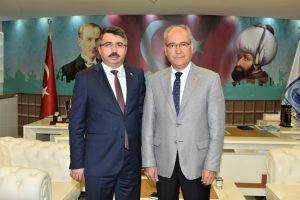 Bursa'da Yeşil esnafından Oktay Yılmaz'a ziyaret