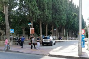 Askerlik şubesi yanında ş&uuml;pheli &ccedil;anta paniği