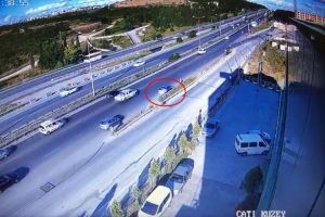 D-100 Karayolu'nda feci makas kazası
