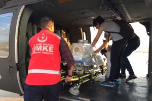 Sikorsky, Aydan bebek i&ccedil;in havalandı