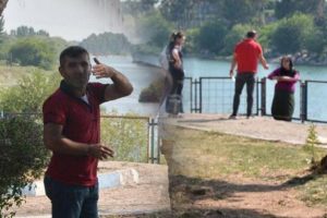 Karısı intihar ederken sigara i&ccedil;erek izledi