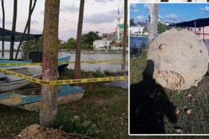 Balık&ccedil;ıların ağına deniz mayını takıldı