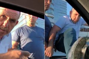 Magandalar hamile kadına dehşeti yaşattılar