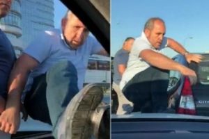 Saldırıya uğrayan &ccedil;ift konuştu: Eşim daha &ouml;nce de bir bebek kaybetmişti