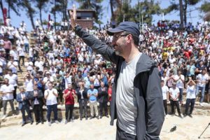 Bakan Kasapoğlu doğa kampında gen&ccedil;lerle buluştu