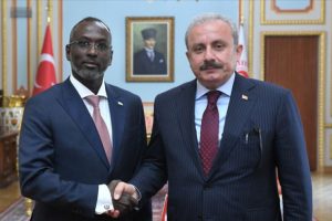 Cibuti Ulusal Meclis Başkanı Hamed TBMM'de