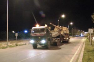 Sınırın sıfır noktasına askeri sevkıyat