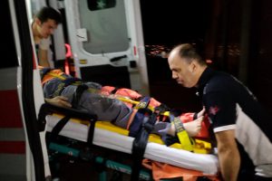 Maden ocağında kamyon kazası