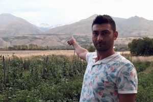Temmuz ayında Erzincan'a kar yağdı