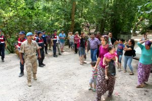 Doğa harikası vadide işgale son verildi