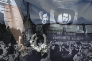 Orwell'in 1984 kitabına g&ouml;nderme yapan Rus gazeteciye su&ccedil;lama
