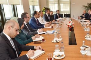 İbrahim Kalın, Rusya Suriye &Ouml;zel Temsilcisi ile bir araya geldi