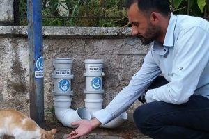 &Uuml;lk&uuml; Ocakları'ndan sokak hayvanları i&ccedil;in &ouml;rnek davranış
