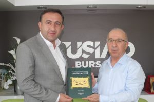 M&Uuml;SİAD Bursa şubesi C&ouml;mez'i ağırladı