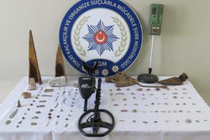 Tokat'ta 115 par&ccedil;a tarihi eser ele ge&ccedil;irildi