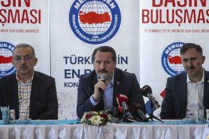 Memur-Sen Yal&ccedil;ın: Enflasyonun altında bir teklifi kabul edemeyiz