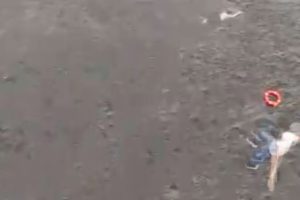 K&ouml;pr&uuml;den atlayan kadını kurtarmak i&ccedil;in arkasından b&ouml;yle atladı