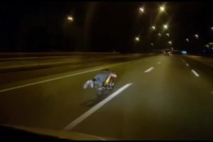 Bursa'da otobanda motosikletle &ouml;l&uuml;m&uuml;ne yolculuk