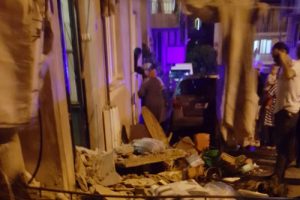 Balkon &ccedil;&ouml;kt&uuml;: 1 yaralı