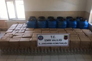 1990 litre sahte şarap ele ge&ccedil;irildi
