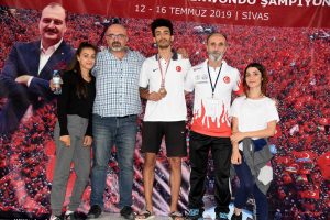 Şanlıurfalı sporcu T&uuml;rkiye 3'&uuml;nc&uuml;s&uuml; oldu