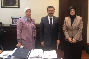 AK Parti Bursa Milletvekili G&ouml;zge&ccedil;, Birkan ve Kuş'u ziyaret etti