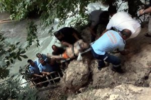 Kanyonda akıntıya kapılarak boğuldu