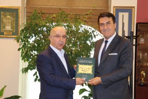 M&Uuml;SİAD Bursa'dan D&uuml;ndar'a tebrik ziyareti