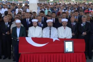 Şehit diplomat Osman K&ouml;se'ye veda