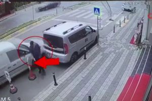 Direksiyon başında uyudu, yayayı teğet ge&ccedil;ti